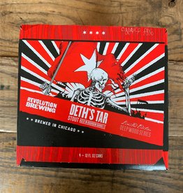 Revolution Brewing 4 PACK Revolution Deth's Tar Barrel Aged Imperial Stout