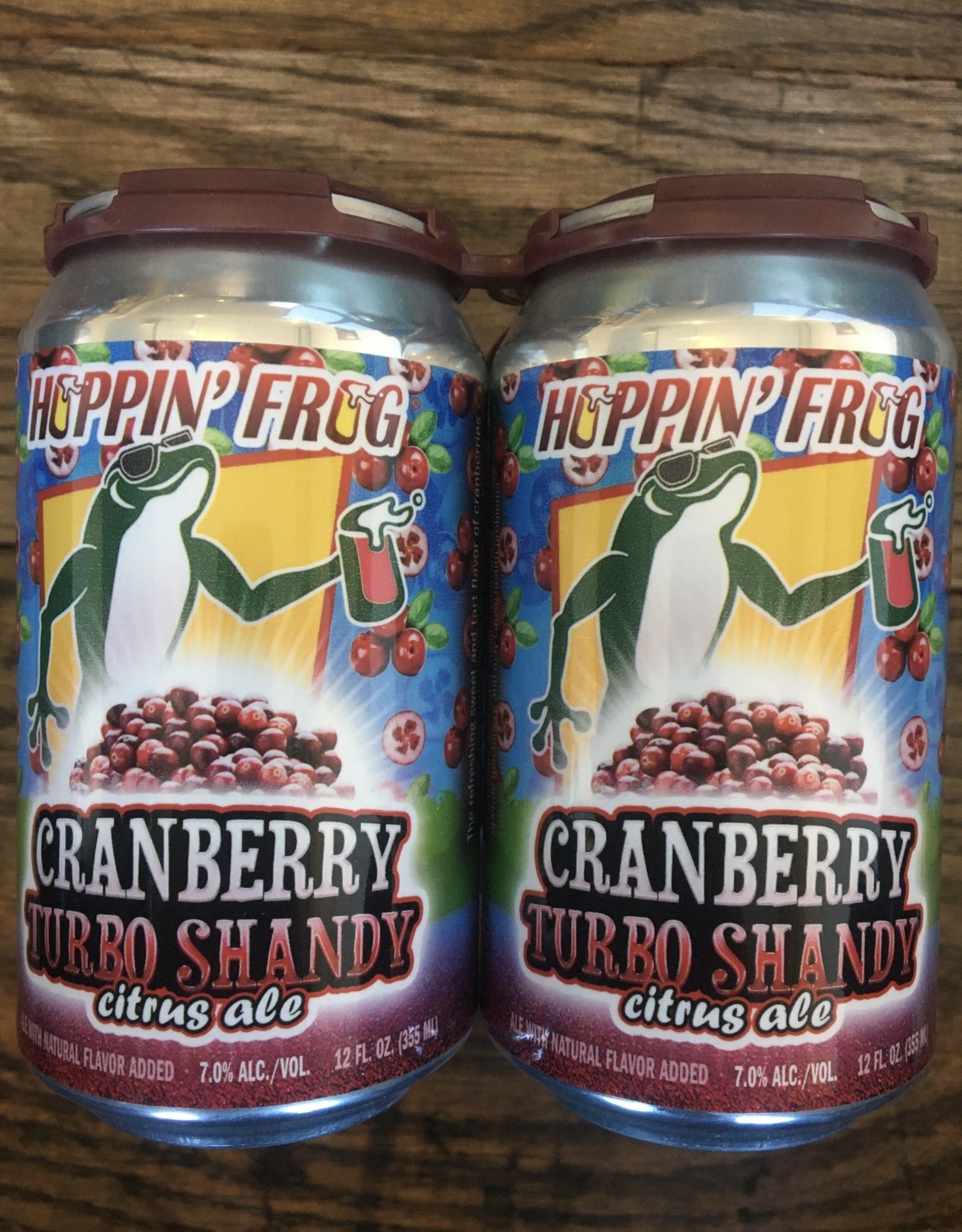 Hoppin Frog 6 PACK Hoppin' Frog Cranberry Turbo Shandy