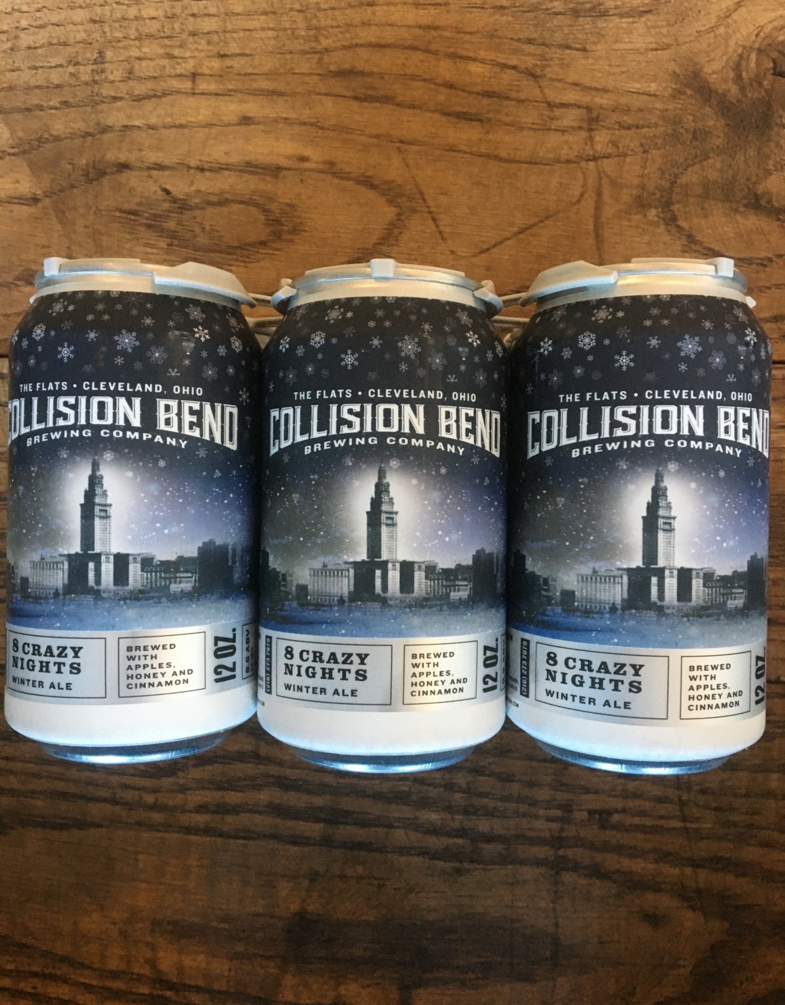 Collision Bend Brewing 6 PACK Collision Bend 8 Crazy Nights Winter Ale
