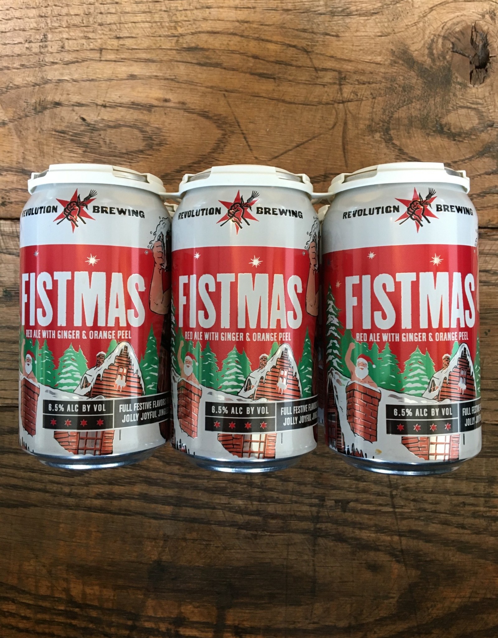 Revolution Brewing 6 PACK Revolution Fistmas Christmas Ale