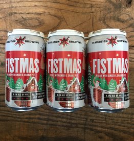 Revolution Brewing 6 PACK Revolution Fistmas Christmas Ale Revolution Brewing 6 PACK Revolution Fistmas Christmas Ale