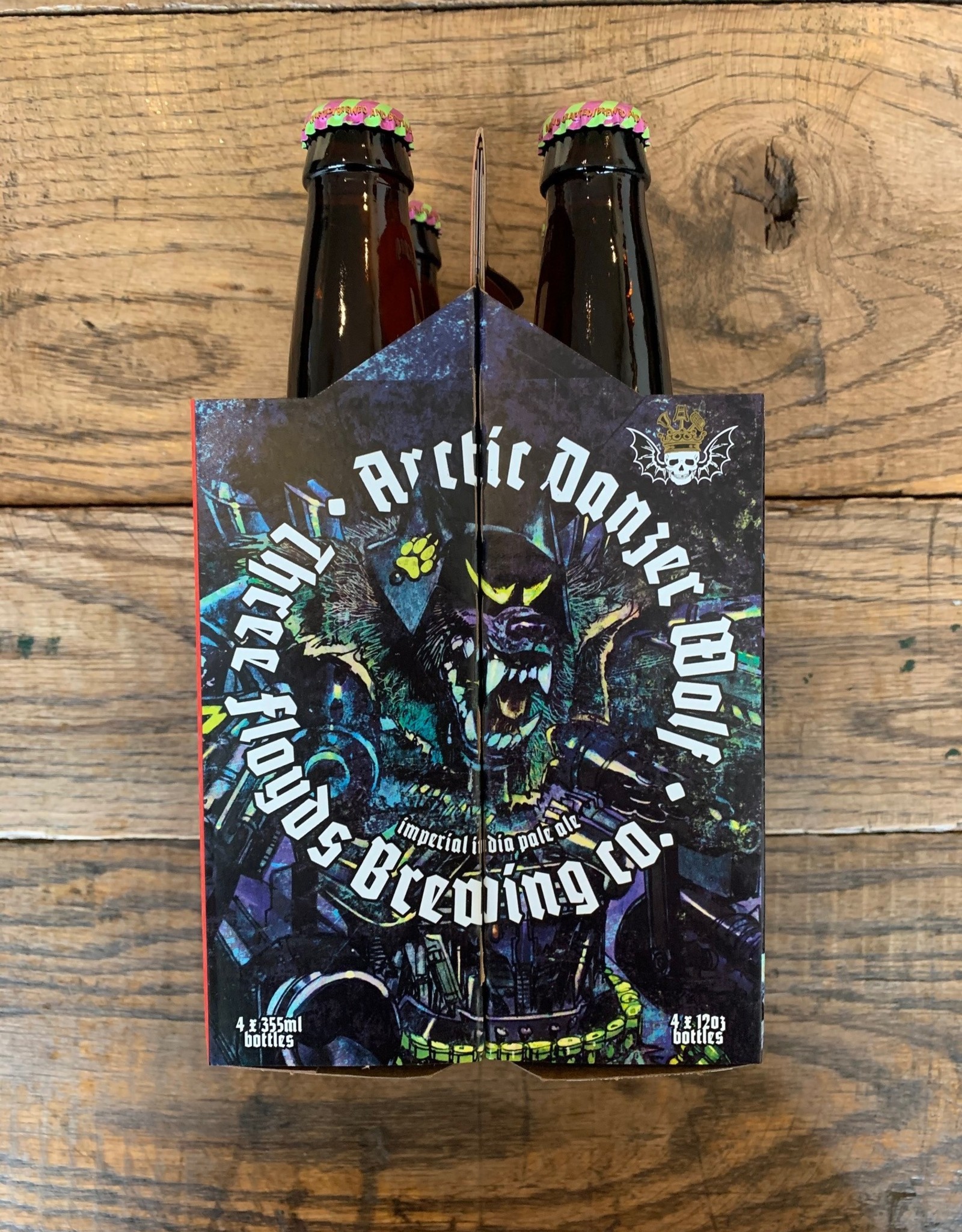 3 Floyds 4 PACK 3 Floyds Arctic Panzer Wolf Imperial IPA