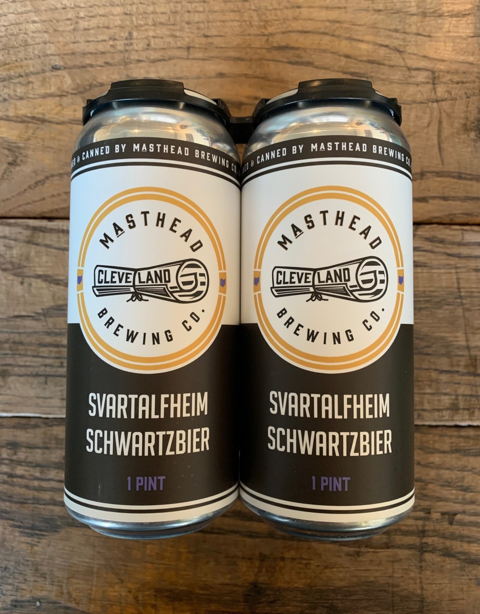 Masthead Brewing Co. 4 PACK Masthead Svartalfheim Schwarzbier Black Lager
