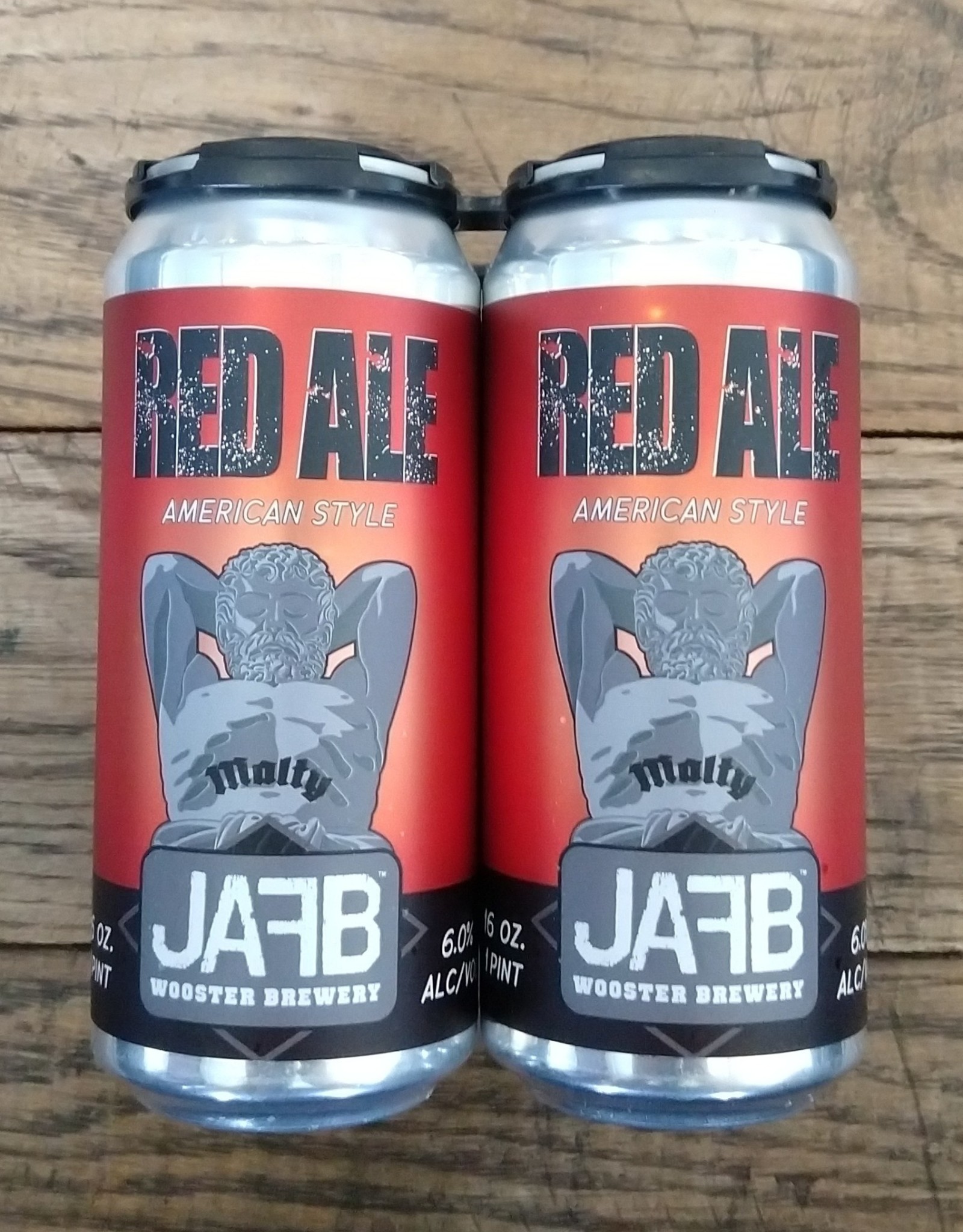 JAFB Wooster Brewery 4 PACK JAFB Red Ale