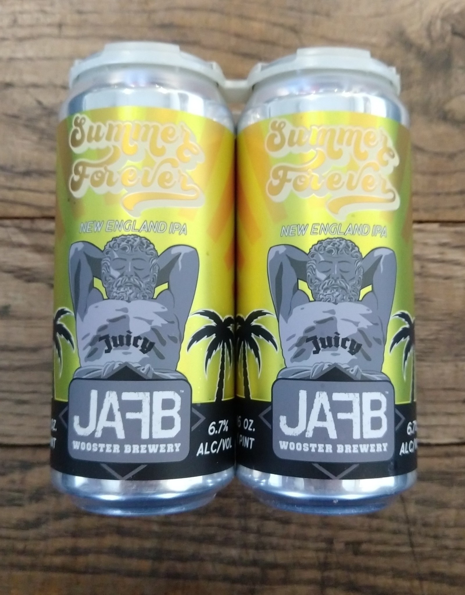 JAFB Wooster Brewery 4 PACK JAFB Summer Forever NEIPA