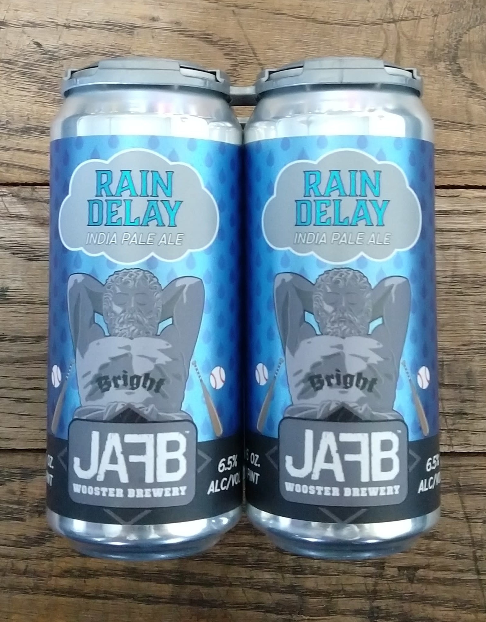 JAFB Wooster Brewery 4 PACK JAFB Rain Delay IPA