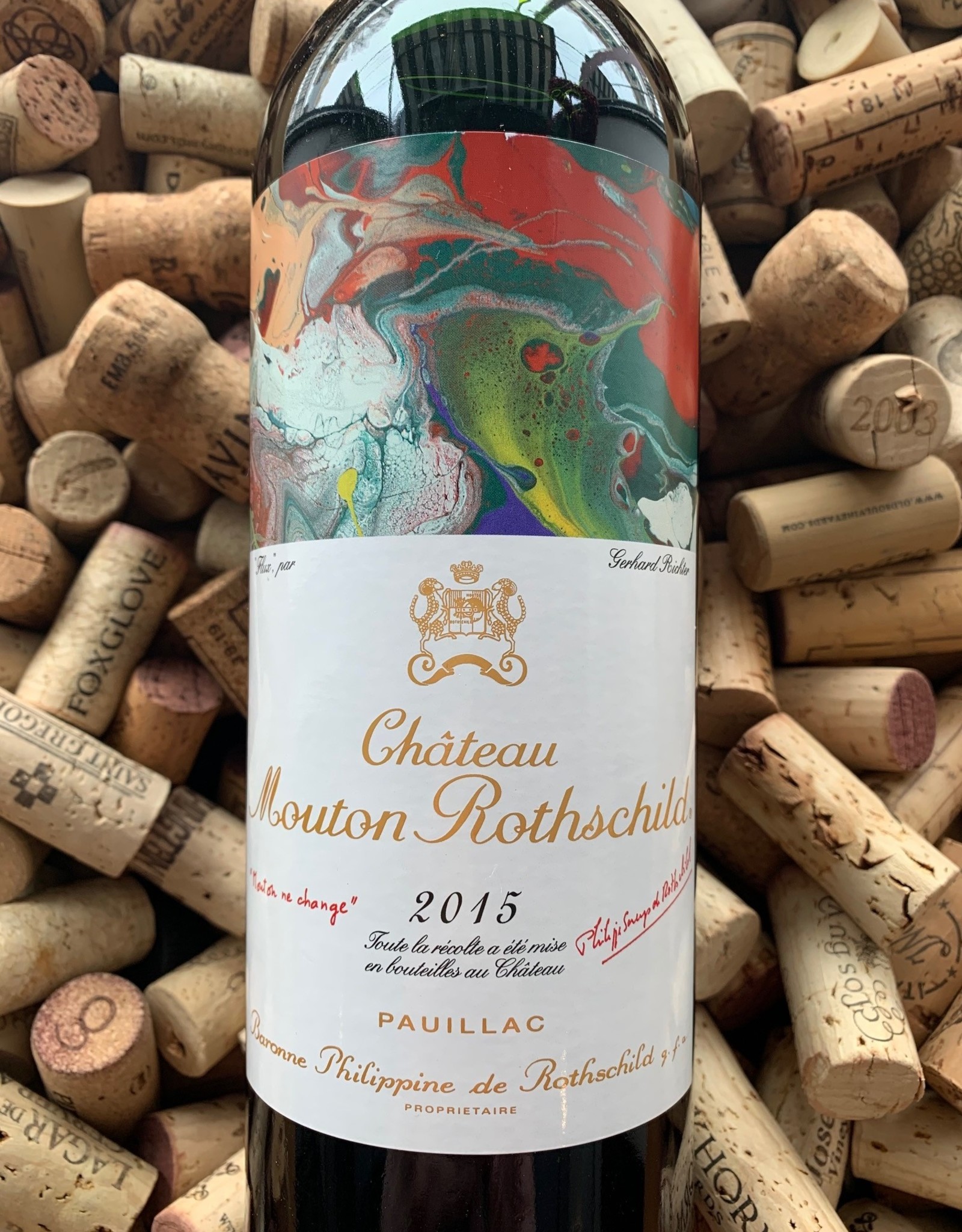 Château Mouton Rothschild 2015 99/100 JD Red 750ml - The Wine Spot