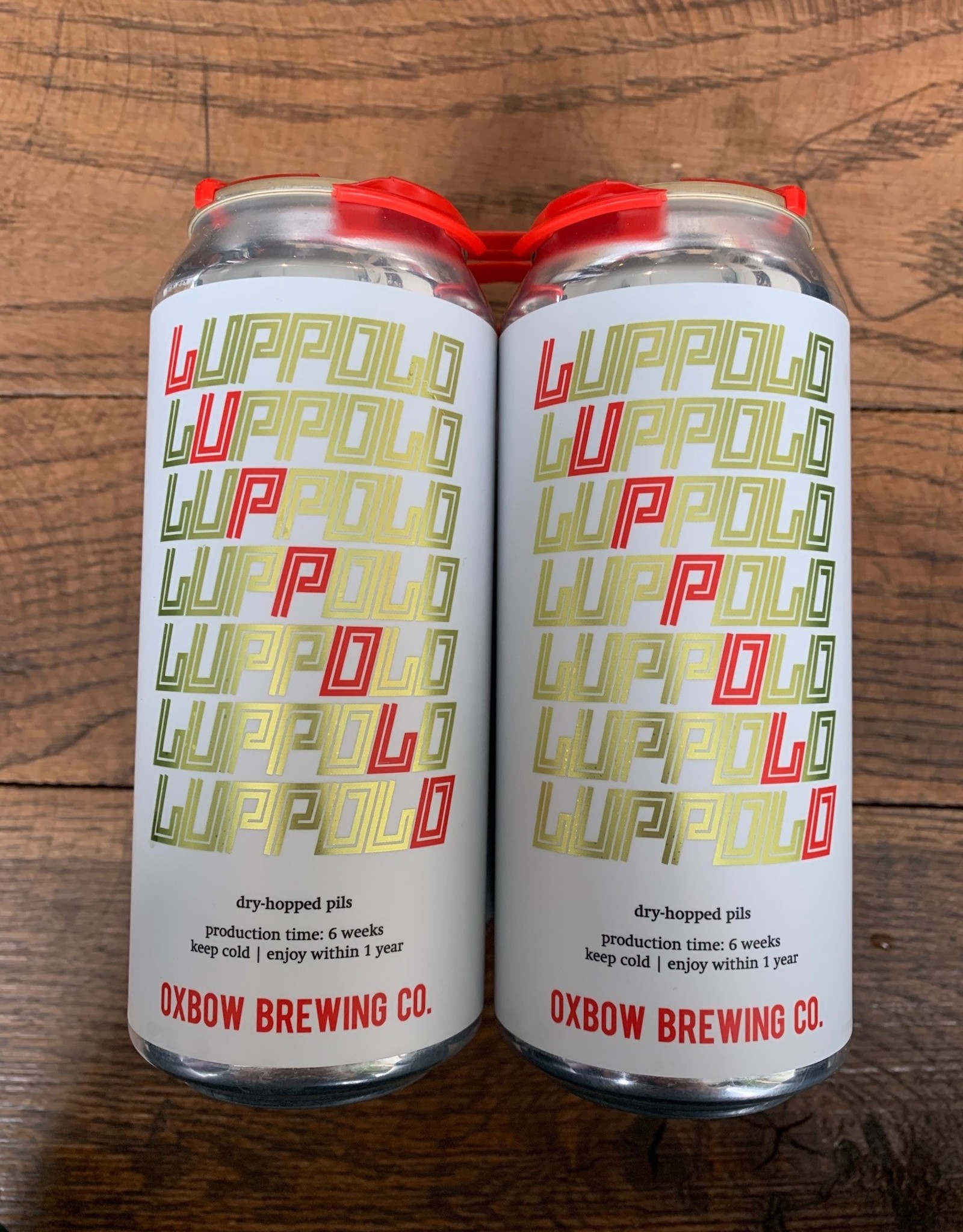 Oxbow Brewing 4 PACK Oxbow Luppolo Italian Style Pilsner
