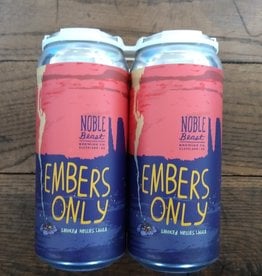 Noble Beast Brewing Co. 4 PACK Noble Beast Embers Only Smoked Helles Lager