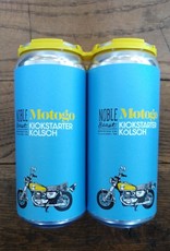 Noble Beast Brewing Co. 4 PACK Noble Beast Motogo Kickstarter Kolsch