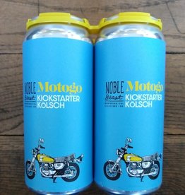 Noble Beast Brewing Co. 4 PACK Noble Beast Motogo Kickstarter Kolsch