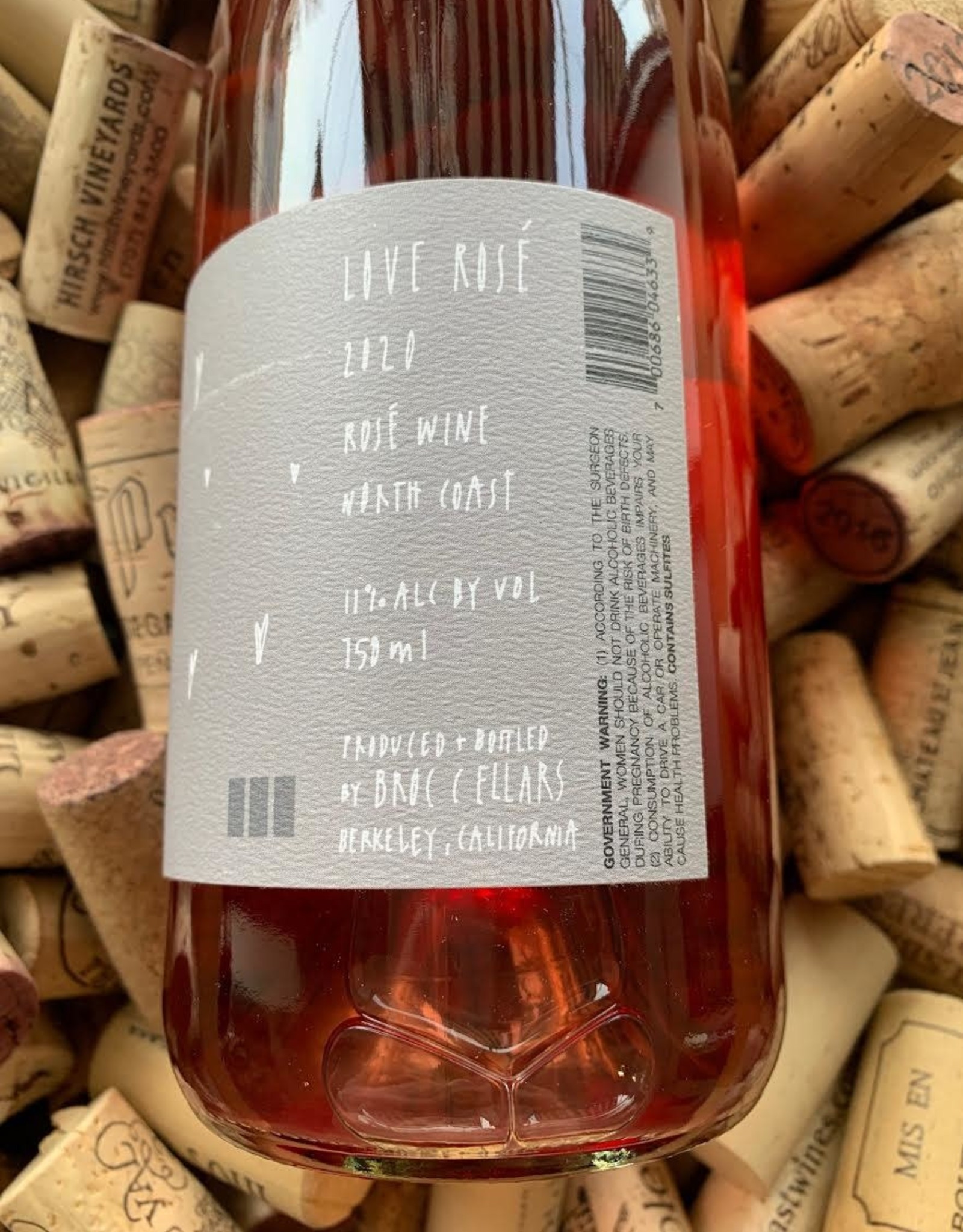 BROC broc LOVE Rosé 2020 California