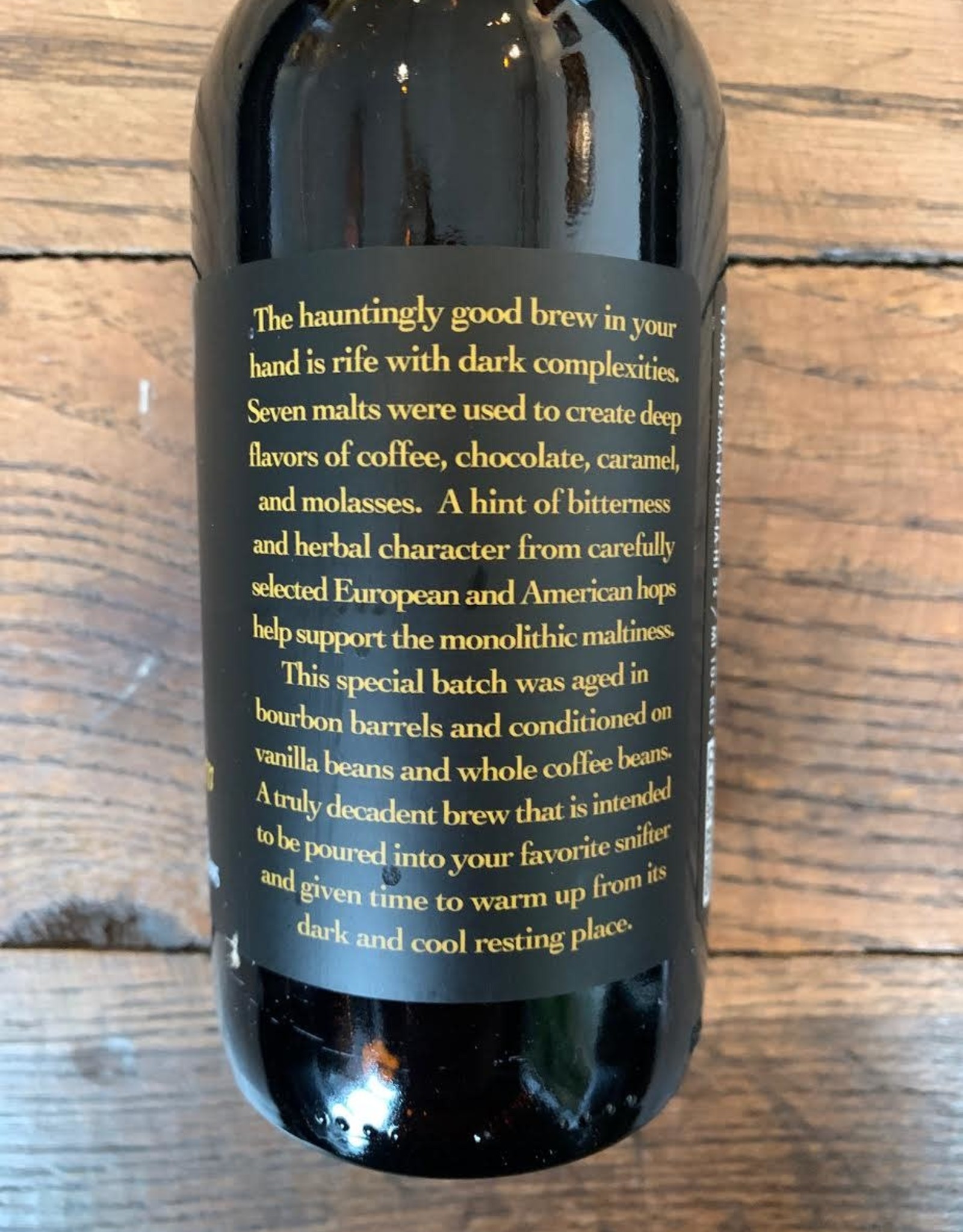 Jackie O's SINGLE Jackie O's Barrel Aged Dark Apparition Imperial Stout