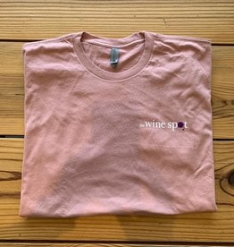 The Wine Spot The Wine Spot Coral Mens Tee