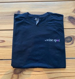 The Wine Spot The Wine Spot Black Mens Tee