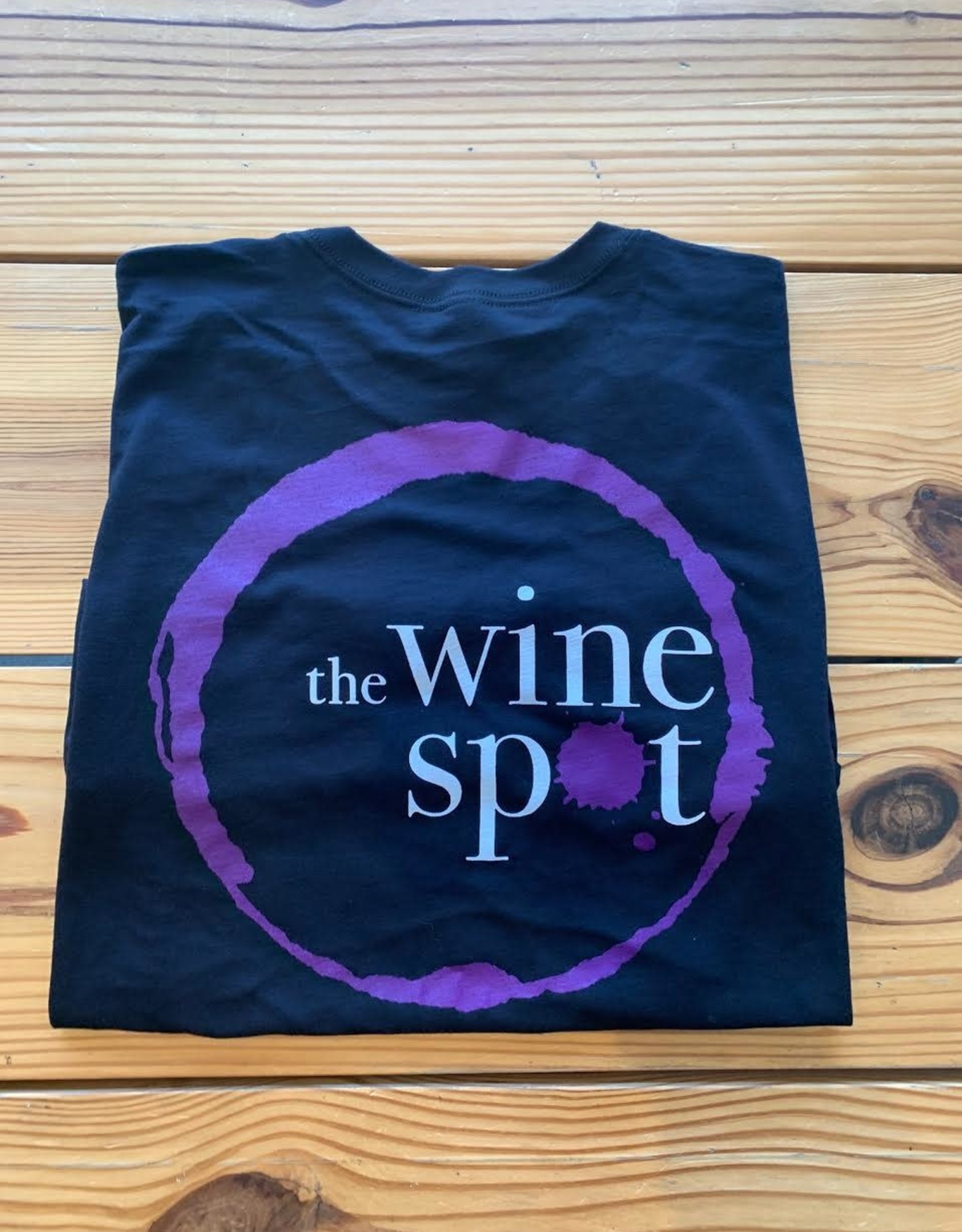 The Wine Spot The Wine Spot Black Mens Tee