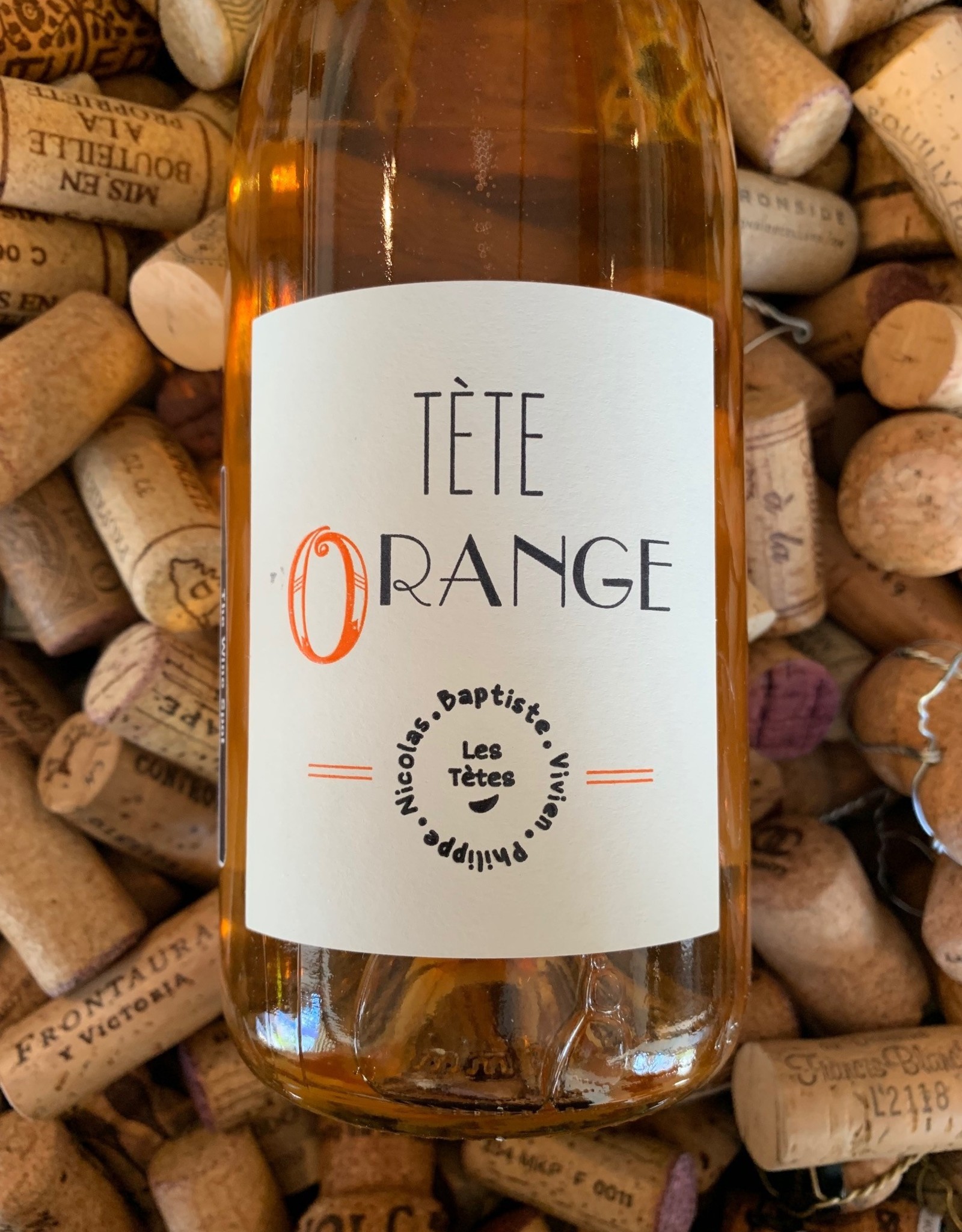 (Blank) Brewing Les Tètes "Tète Orange" ORANGE (Sauv Blanc, Chenin Blanc) Loire Valley, France