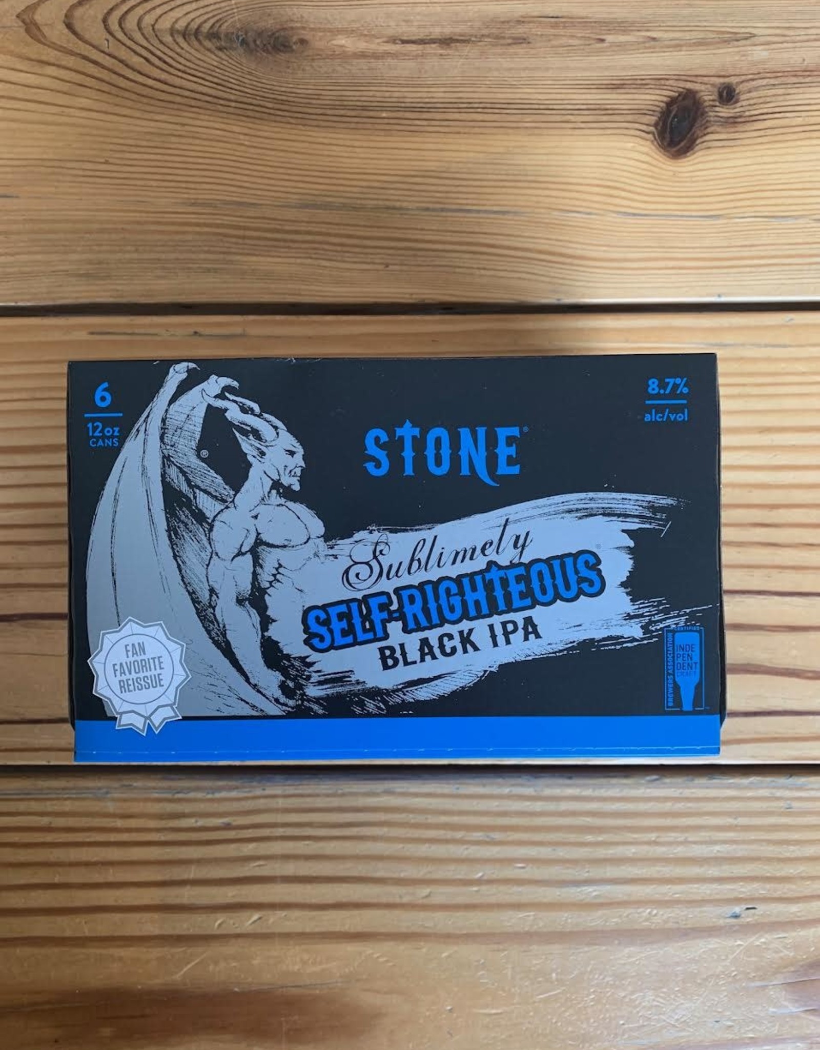 Stone 6 PACK Stone Sublimly Self-Righteous Imperial Black IPA