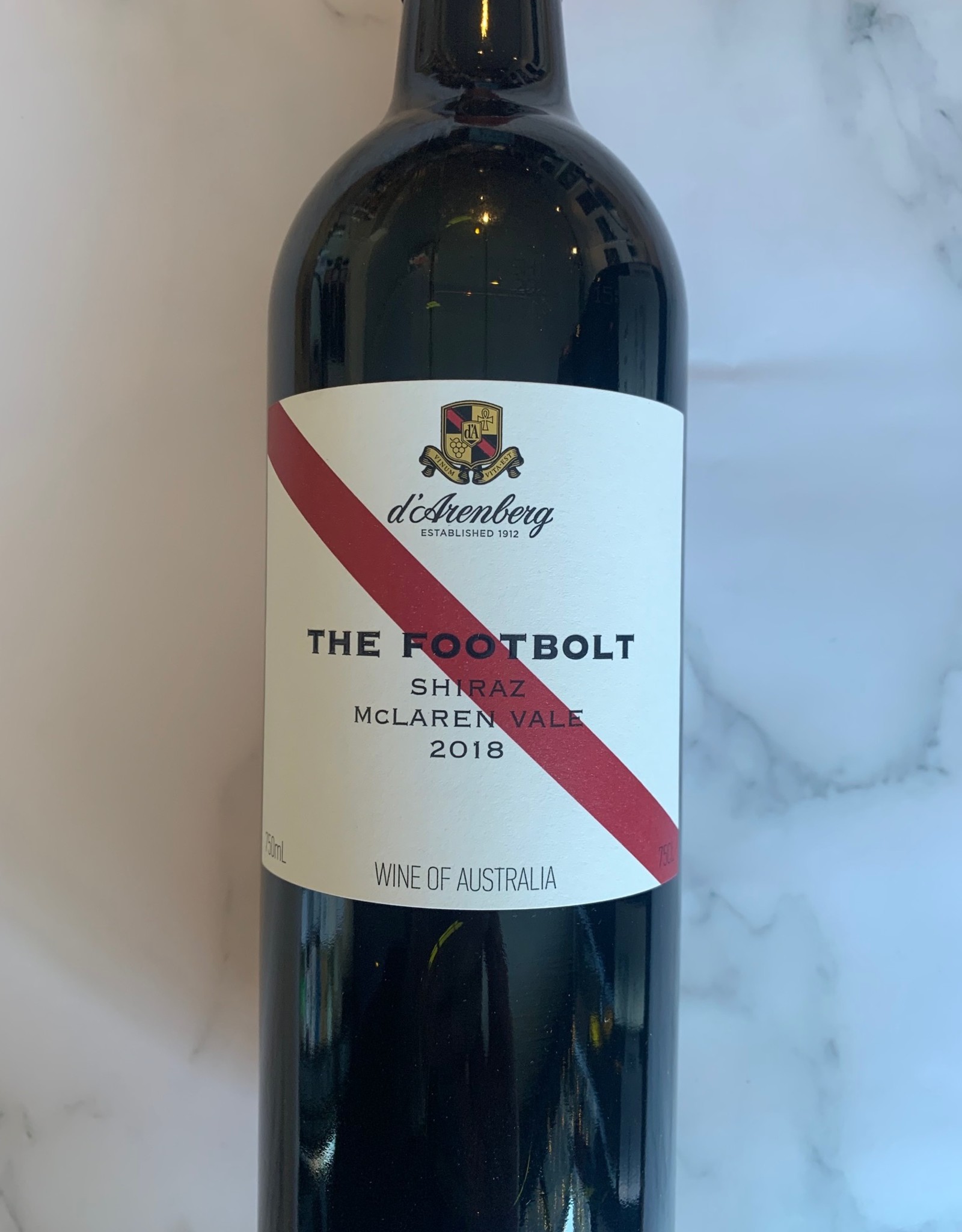 D'Arenberg Footbolt Shiraz Australia