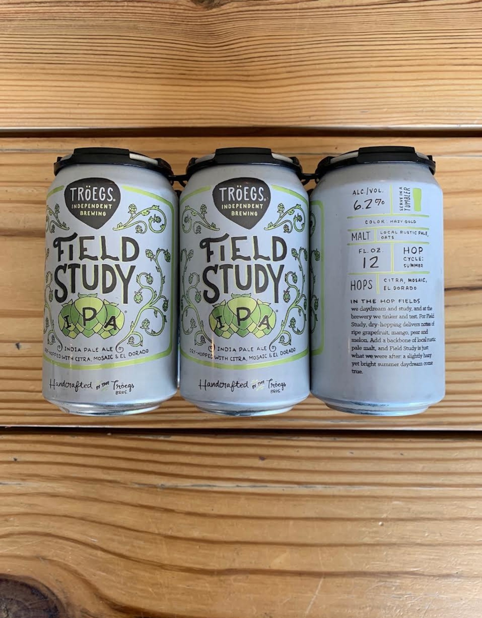 Troegs 6 PACK Troegs Field Study IPA