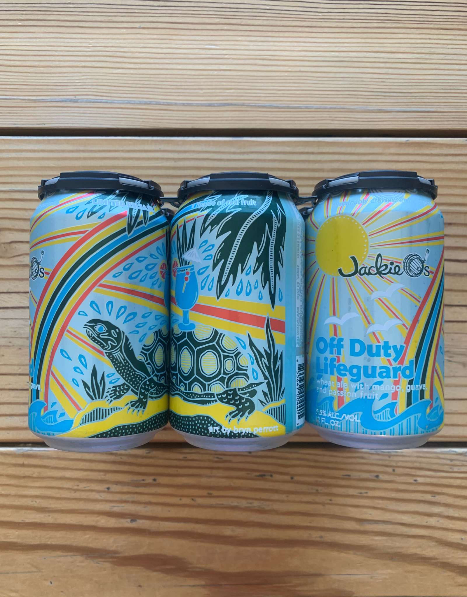 Jackie O's 6 PACK Jackie O's Off Duty Lifeguard Tropical Wheat