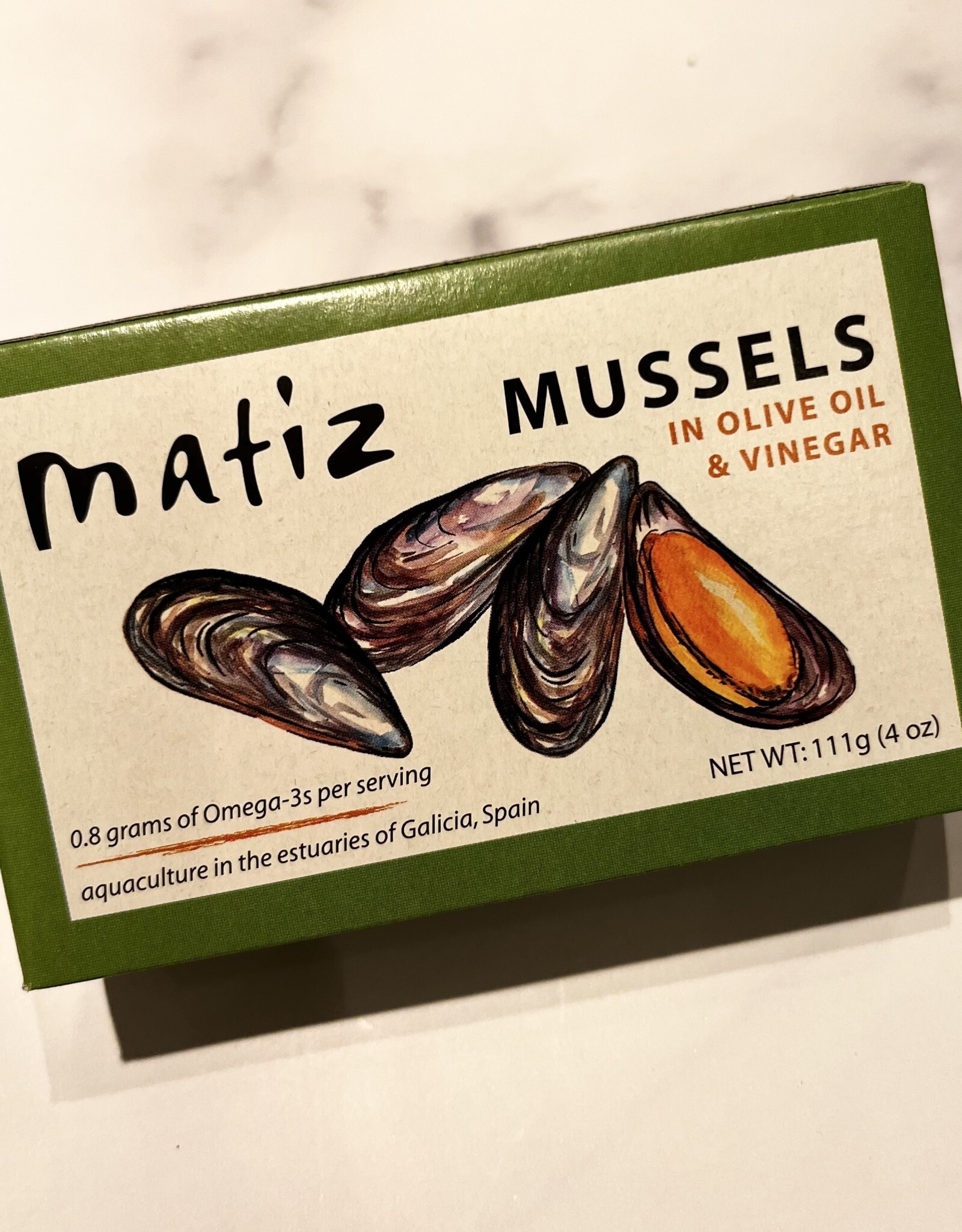 Matiz Mussels in Olive Oil & Vinegar CONSERVAS