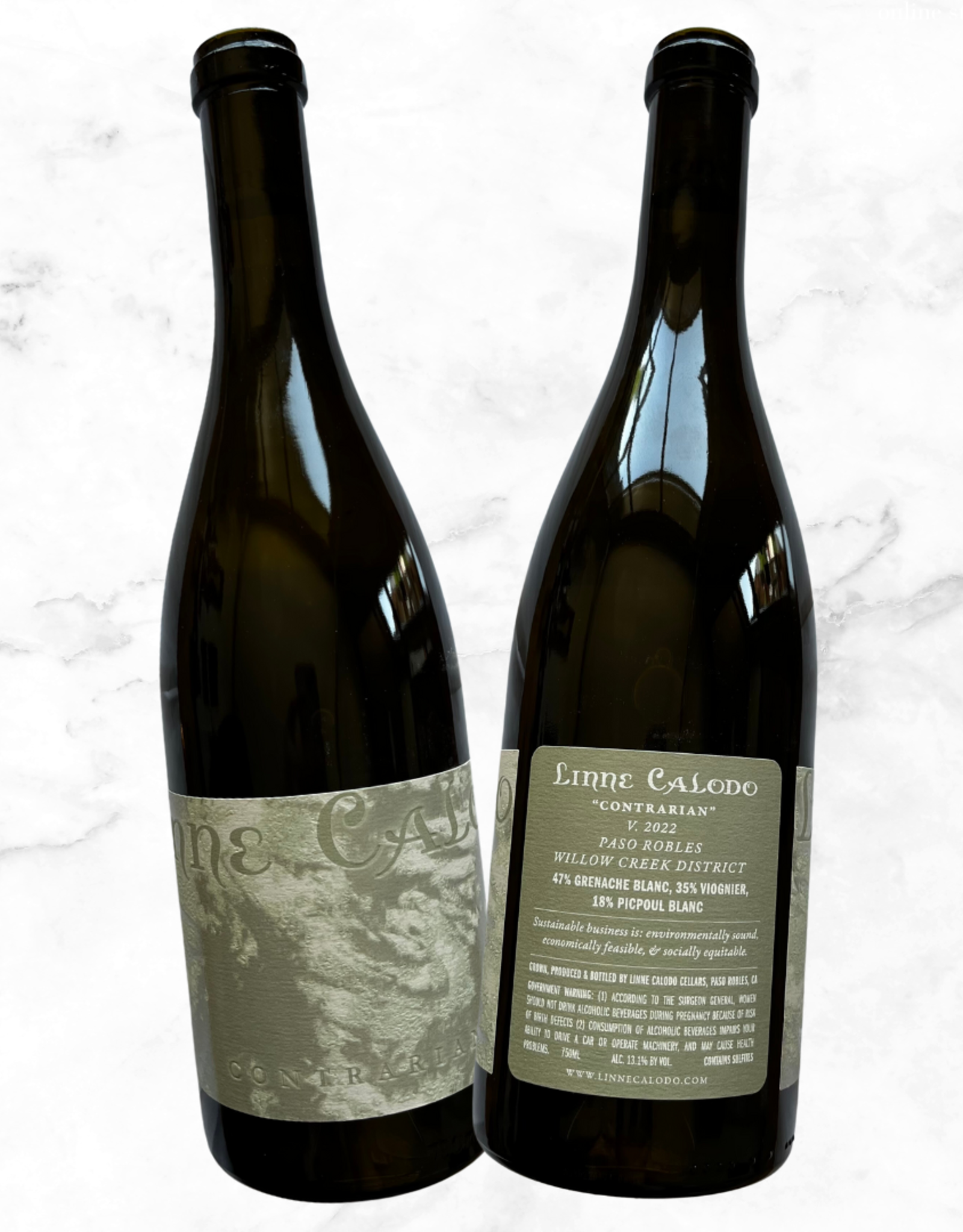 Linne Calodo Linne Calodo "Contrarian" 2022 (47% Grenache Blanc, 35% Viognier, 18% Picpoul Blanc), Paso Robles, CA