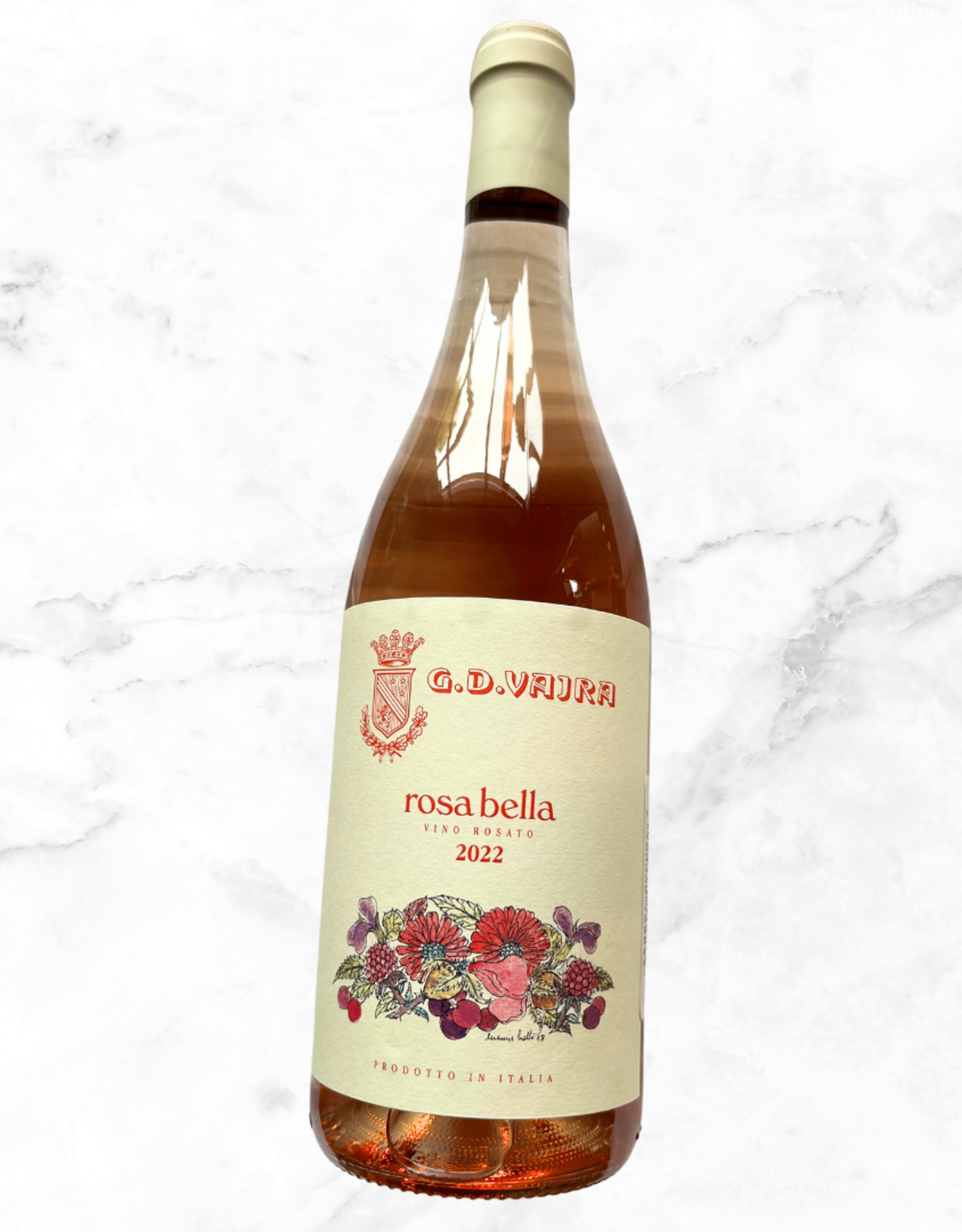 Vajra *BAR ON PREMISE BOTTLE Vajra Rosabella Nebbiolo Rosato/Rosé, Langhe, Italy
