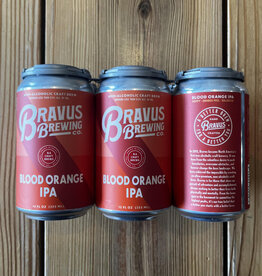 6 PACK Bravus Blood Orange IPA - Non Alcoholic