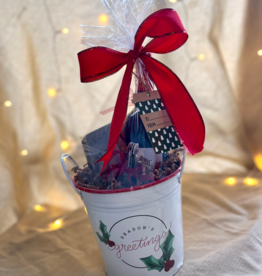 One Bottle Holiday Basket (Red Wine)