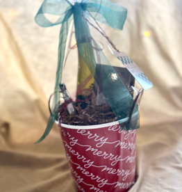 One Bottle Holiday Basket (White Wine)