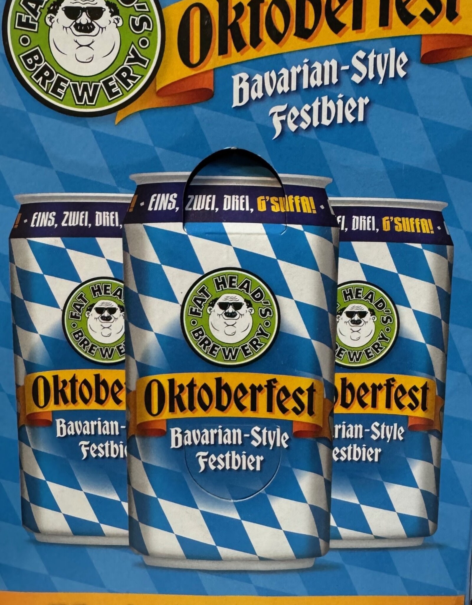 Fat Head's Brewery **LIMITED** 6 PACK Fat Heads G'Suffa! Oktoberfest