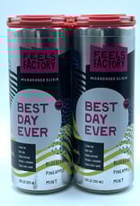 4 PACK Feels Factory Best Day Ever THC Microdosed Elixer