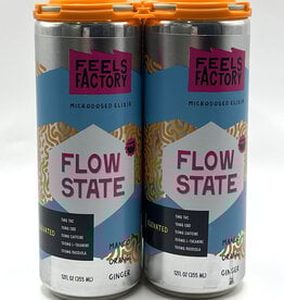 4 PACK Feels Factory Flow State THC Microdosed Elixer
