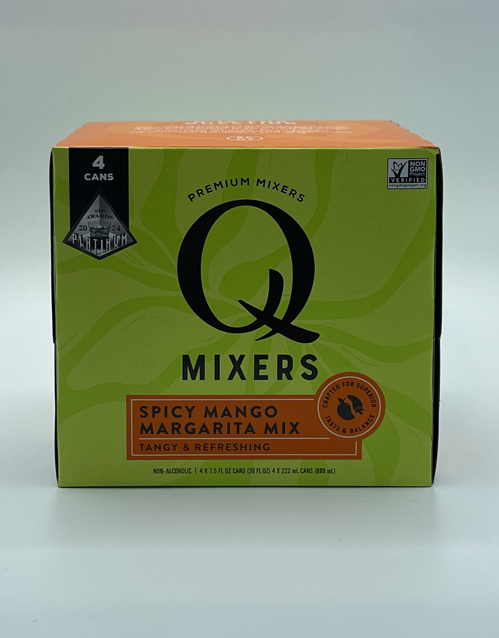 Q Mixers 4 PACK Q Mixers Spicy Mango Margarita Mix NON-ALCOHOLIC