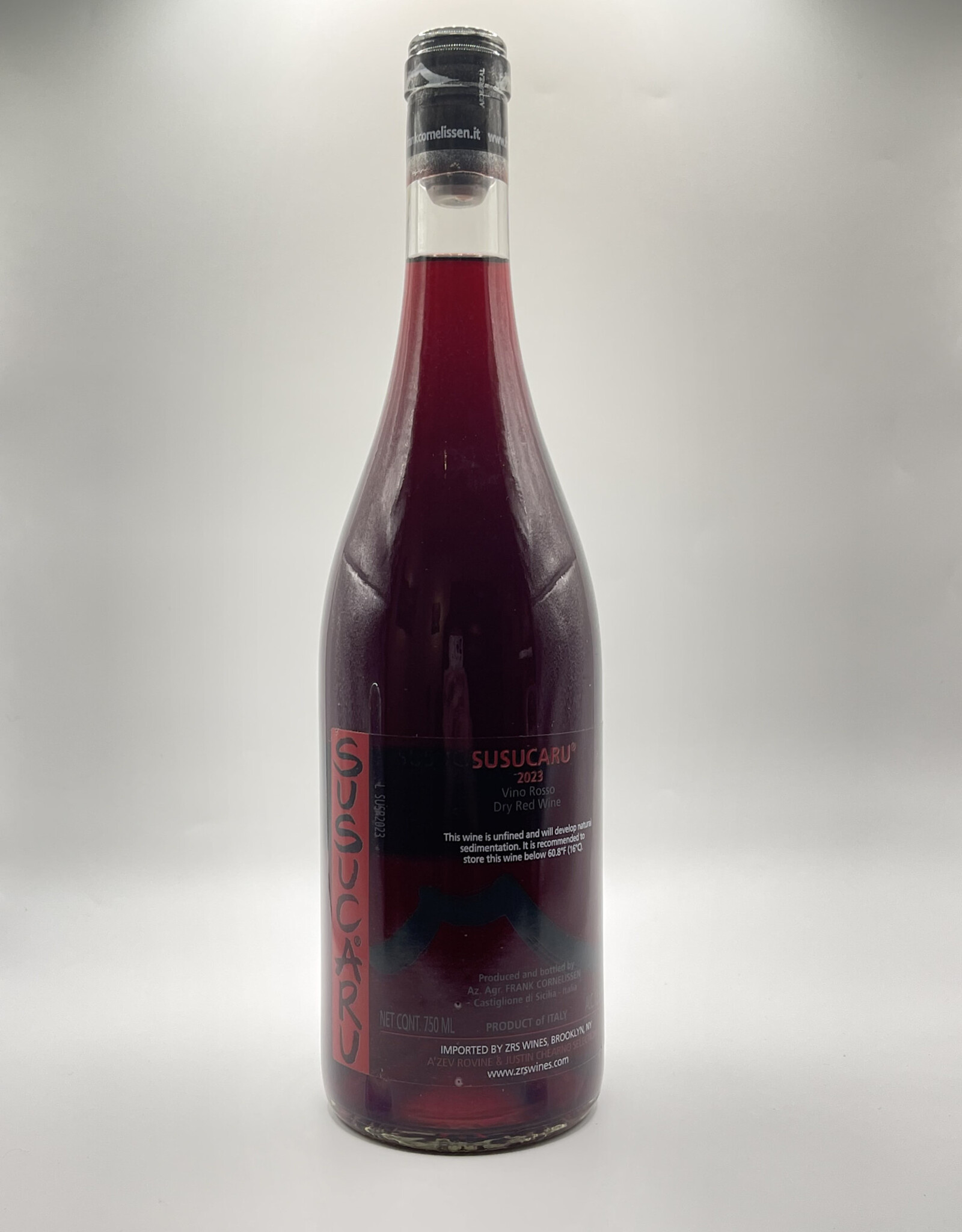 Frank Cornelissen "Susucaru Terre Sicilane RED" , Etna, Sicily (field blend 85% Nerello Mascalese)