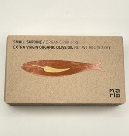 Maria Organic Spiced Small Sardines in EVOO CONSERVAS