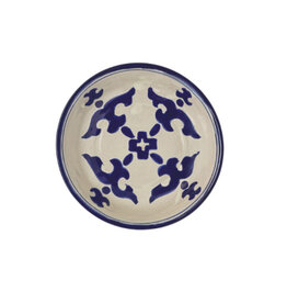 Hand Painted El Sopero D'Lis Bowl (L)