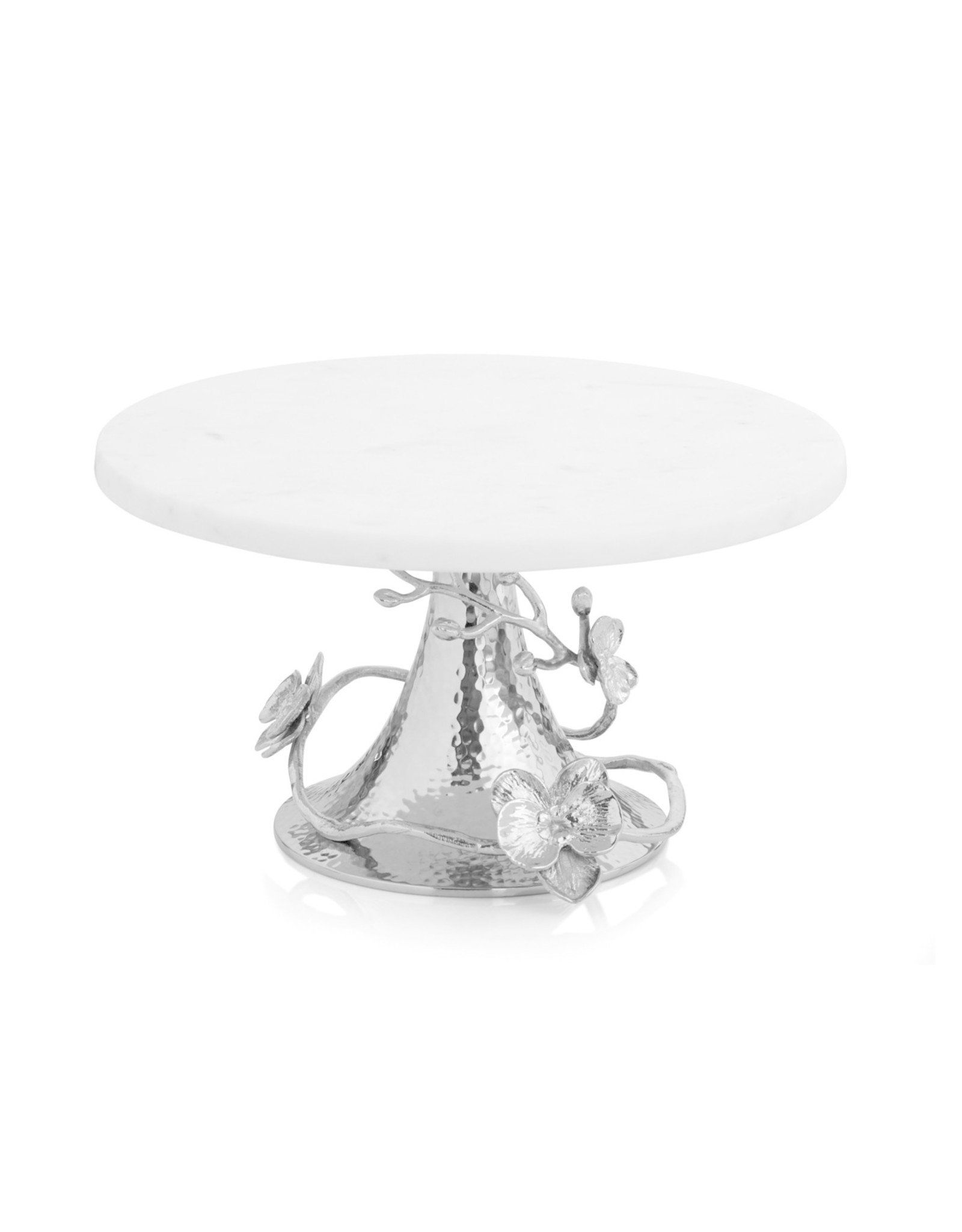 White Orchid Cake Stand - The Collector's House