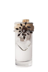 Adelita Sacred Heart Votive Candle Clear