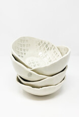 Mahru Clover Soup Bowl, Fog