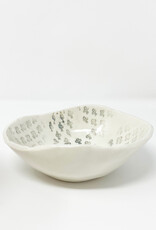 Mahru Clover Soup Bowl, Fog