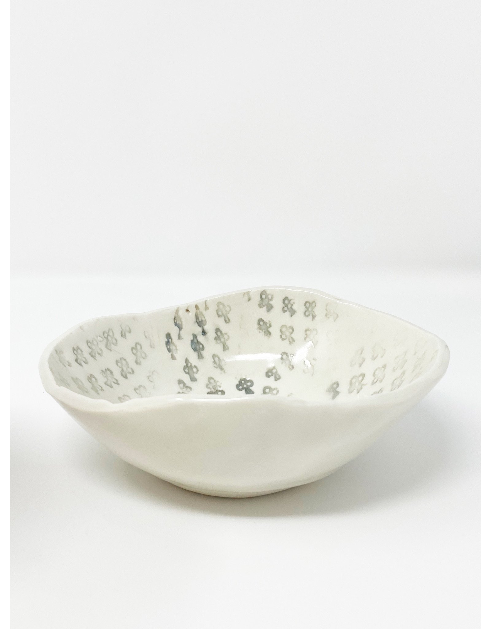 Mahru Clover Soup Bowl, Fog