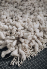 White Alpaca Rug, Chile 48x27