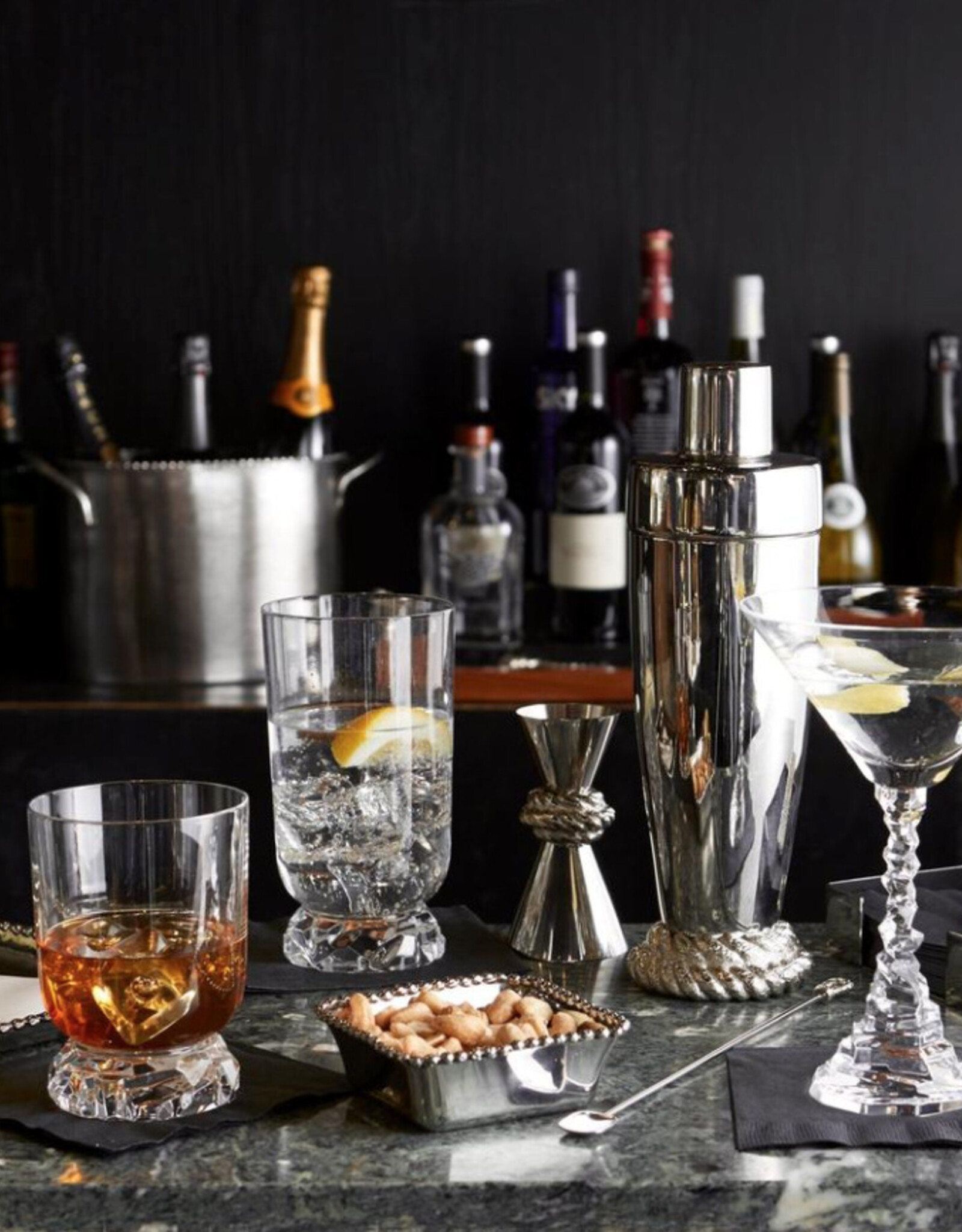 Rock Wine Glass
