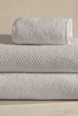 Bee Waffle White Hand Towel 18 x 30