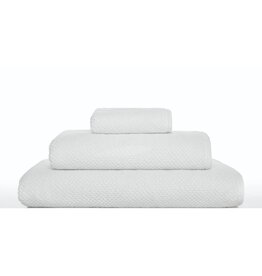 Bee Waffle White XL Bath Sheet 35 x 72