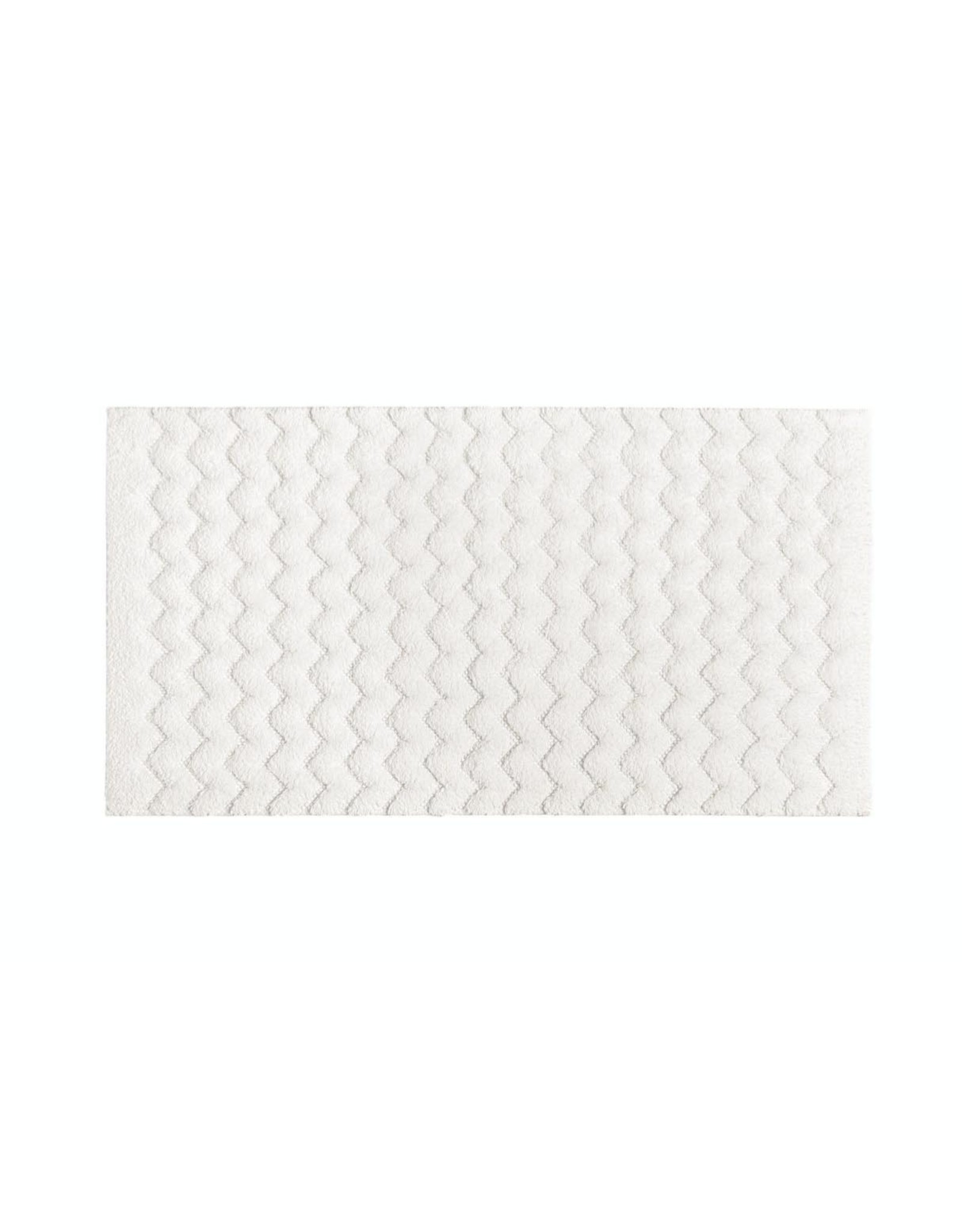 Hamilton White Bath Rug 24 x 39 (L)