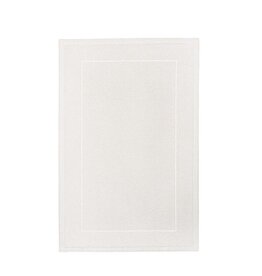 Egoist White Bath Mat 20 x 31