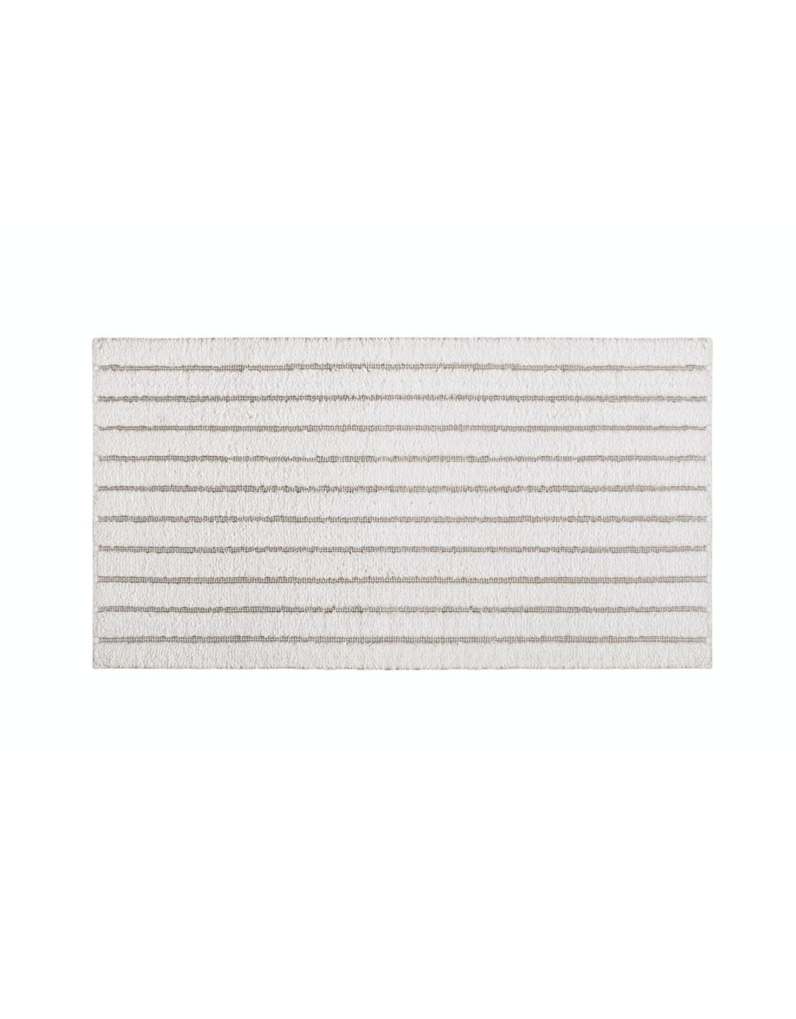 Meridian Bath Rug, White 24x39 (L)